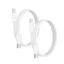 6.6ft/200cm White PD Data Cable 1/2/3pcs Fast Efficient Data Transfer USB-C To Lightning Durable Fast Charging Cable Charging Line Compatible With IPhone 14 Pro Max/14 Pro/14 Plus/14/13/12/11/XS/XR/8/7/6/ Series Apple Phone Computer Extended Charging Cable - White - View 12