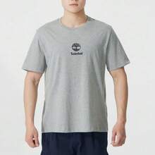 Timberland 新款透氣圓領休閒男士短袖T恤 - 灰色 - 查看 2
