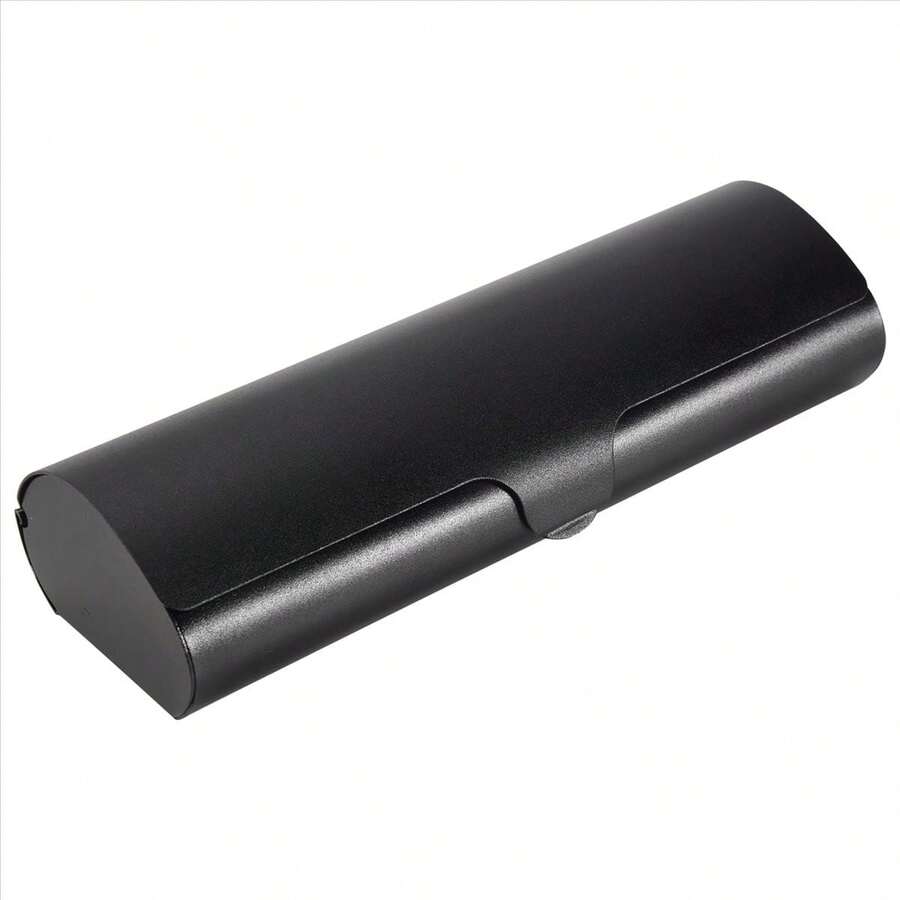 Slim Matte Hard Metal Spectacles Case Reading Glasses Eyeglasses Case Protection Case Black - A - View 1