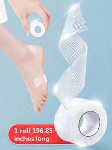 1/2/3 Rolls Blister Pads, Foam Self-Adhesive Tape, For Heel Friction Prevention, Foot Care Blister Cushions, Relieve Hand And Foot Friction Pain, Suitable For Women's High Heels, Flats And Men's Athletic Shoes, Spring Summer Autumn Winter Daily Use - Multicolor - View 2