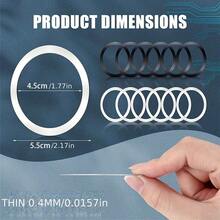 Magsafe Wireless Charging Magnetic Ring Adhesive Back Sticker Magnetic Ring Phone Holder Ultra-Thin Magnetic Ring, Suitable For Magnetic Car Phone Holder - Multicolor - View 1