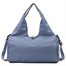 1pc New Large-Capacity Travel Bag/Yoga/Sports Bag With Wet And Dry Separation, Women's Sports And Fitness Training Bag, With Shoe Compartment, Short Trip Travel Luggage Bag, Large Capacity Travel Bag, Lightweight Travel Storage Bag. - Multicolor - View 10