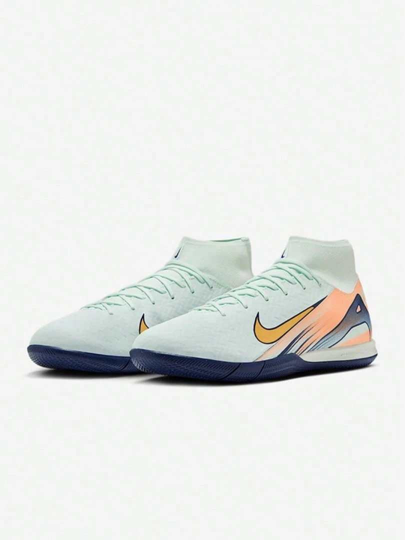 (NIKE)男子ZOOM SUPERFLY 10 IC舒适运动训练足球鞋FZ1383-300 - 淺綠色 - 查看 1