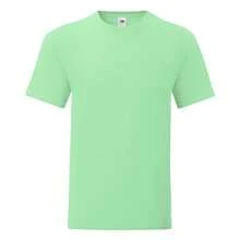 Fruit Of The Loom Mens Iconic T-Shirt - Neo Mint - View 1