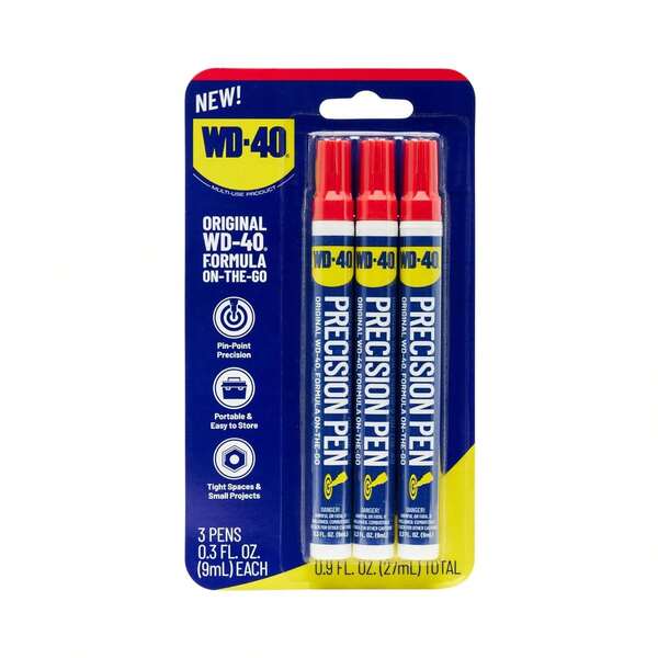 Original Formula- Precision Pen On-The-Go, Lubrication With Pin-Point Precision, Controlled Flow. Portable, Easy To Hold, Easy To Store, Ideal For Small And Tights Spaces, 0.3 Fl Oz [3-Pack]