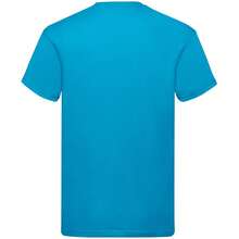 Fruit Of The Loom Screen Stars Mens Original Short Sleeve T-Shirt - Azure Blue - View 2