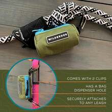 Wilderdog Dog Poop Bag Holder - Seafoam - ColorD - View 4