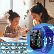 Reloj de juego inteligente para niños con cámara, álbum de fotos, grabadora de video, juegos, calculadora, calendario, luz LED, ¡regalo perfecto para niños en vacaciones! - Multicolor - Ver 5
