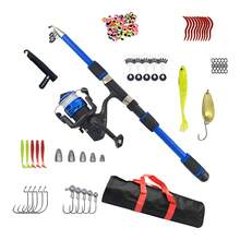 Lure Fishing Rod Complete Set With Reel, Fishing Line, Lures And Accessories, Fishing Lure Set 54pcs, Suitable For All Water Layers, Can Be Used In Freshwater And Saltwater, Fishing Gift For Men - Set Fourteen - View 2