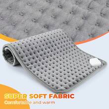 Hailicare Heating Pad, Warmth Essential, 9-Level Temperature Control, 4-Level Timer Heating Pad (60x30CM), Suitable For Winter, Premium Gift For Family And Friends, Exquisite Packaging - Pink - View 7