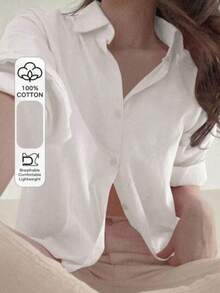 Women Blouses & Shirts - White - View 1