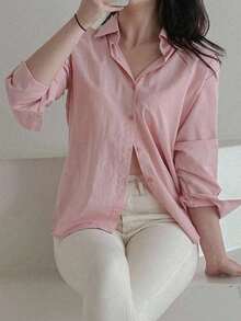 Women Blouses & Shirts - White - View 7