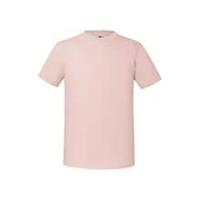 Fruit Of The Loom Mens Iconic Premium Ringspun Cotton T-Shirt - Powder Rose - View 1