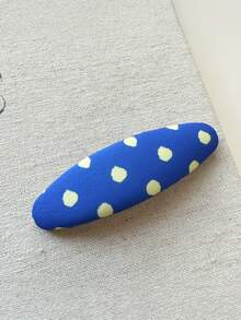 10piezas/2piezas/1 pieza Pinzas para el cabello de mujer de 7cm/2.76 pulgadas con lunares grandes, pinzas para el flequillo, pinzas laterales, accesorios para el cabello elegantes y versátiles, pinzas para el cabello simples y elegantes para uso diario, casual, fiesta, trabajo, vacaciones, maquillaje, combinación de atuendos, primavera, verano, otoño, invierno - Multicolor - Ver 12