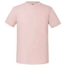 Fruit Of The Loom Mens Ringspun Premium T-Shirt - Powder Rose - View 1