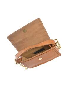 Anna Luchini Women Crossbody - 駝色 - 查看 5