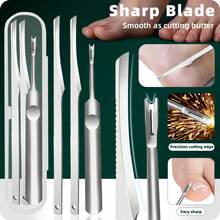 Stainless Steel Foot Callus And Nail Dead Skin Trimming Tool, Foot Keratin Removal Tool, Trimming Tool Set, Perfect For Home Foot Care - Multicolor - View 2