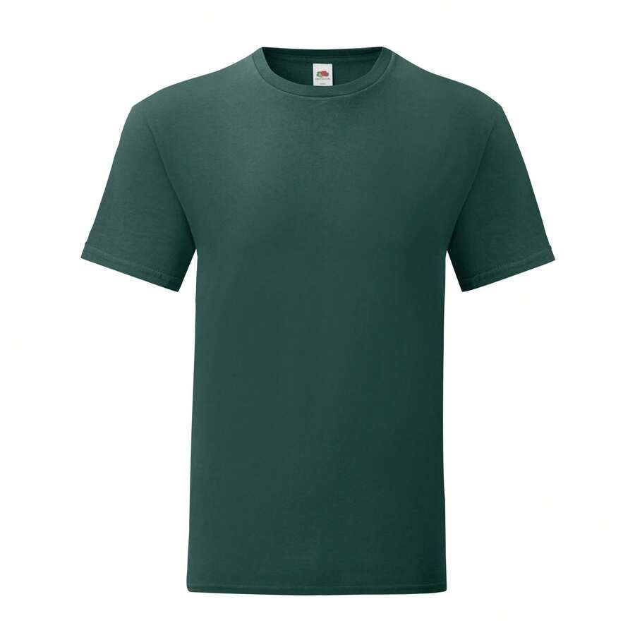 Fruit Of The Loom Mens Iconic 150 T-Shirt - 森林綠 - 查看 1