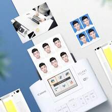 Compatible con el juego de tinta y papel de color Selphy CP1500 CP1300 CP1200 CP910 CP900 impresora de papel fotográfico KP108in KP-36in 4*6 pulgadas 100mm*148mm (1 estuche de tinta y 38 hojas de papel fotográfico) - Ver 9