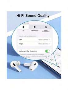 Original Apple  Pro Refurbished Grade A - Wireless Headphones With Wireless Charging Case - Bluetooth Headphones For IPhone - Active Noise Cancellation - Spatial Sound - Superior Audio Quality - Compatible With Apple Cell Phone - Magsafe Case - 查看 7