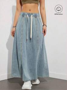 Women Denim Dresses - Negro01 - 查看 11