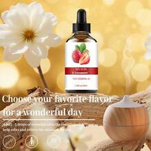 NIVAVIN 30ml/60ml/100ml 草莓精油，100%純天然植物萃取，濃郁果香，持久留香，甜美溫暖，適用於香氛擴香機，適用於辦公室、居家及其他場景 - NIVAVIN 草莓 - 查看 9