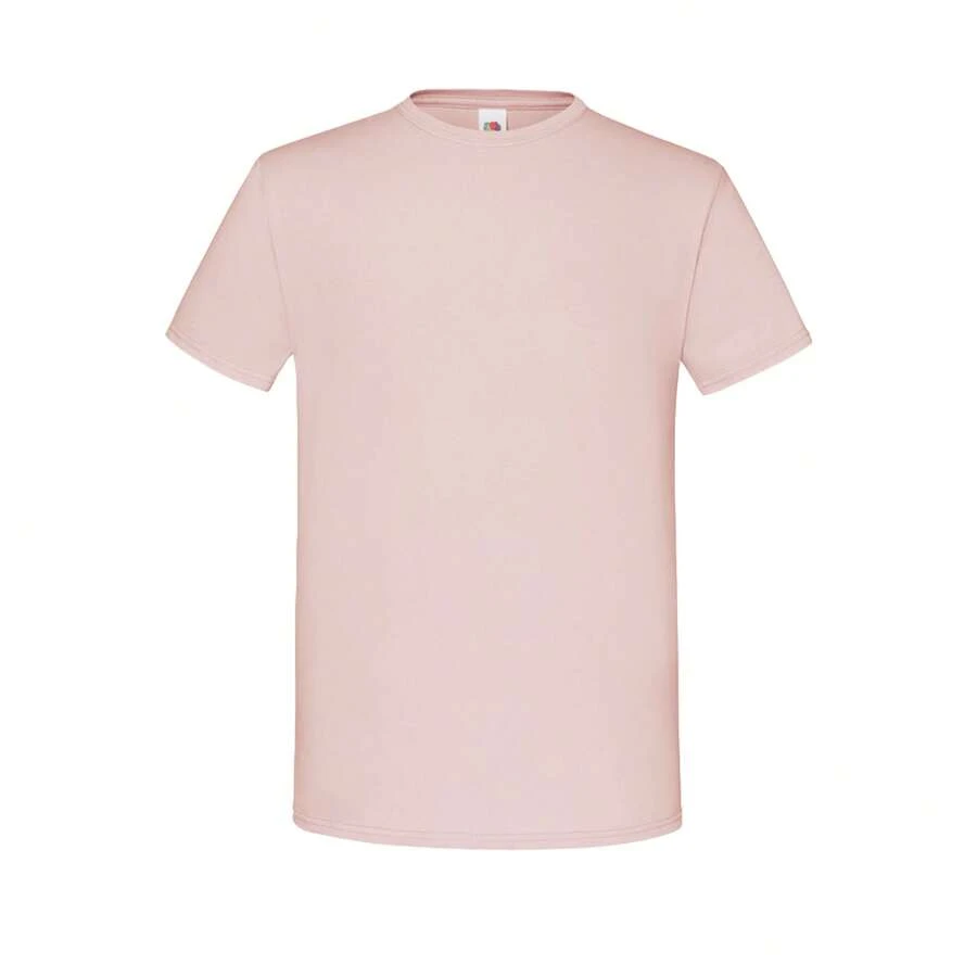 Fruit Of The Loom Mens Iconic 150 T-Shirt - 粉紅玫瑰 - 查看 1