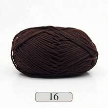 EDCUEBE7 1/3pcs/150g 5股混色米白色壓克力毛線，中粗米白色毛線 - 適合手工編織、手工織布、DIY手工藝、編織和鉤針，柔軟且多功能，適用於DIY鉤針和編織包 - 5股50G毛線 - 查看 17