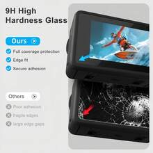 9pcs Ultra Clear Screen Protector + LCD Film + Lens Protector Set, Compatible With Osmo Action 5 Pro/Action 4/Action 3, High Definition Scratch-Resistant 9H Hardness, Compatible With 5 Pro/4/3 Action Camera Accessories - View 7