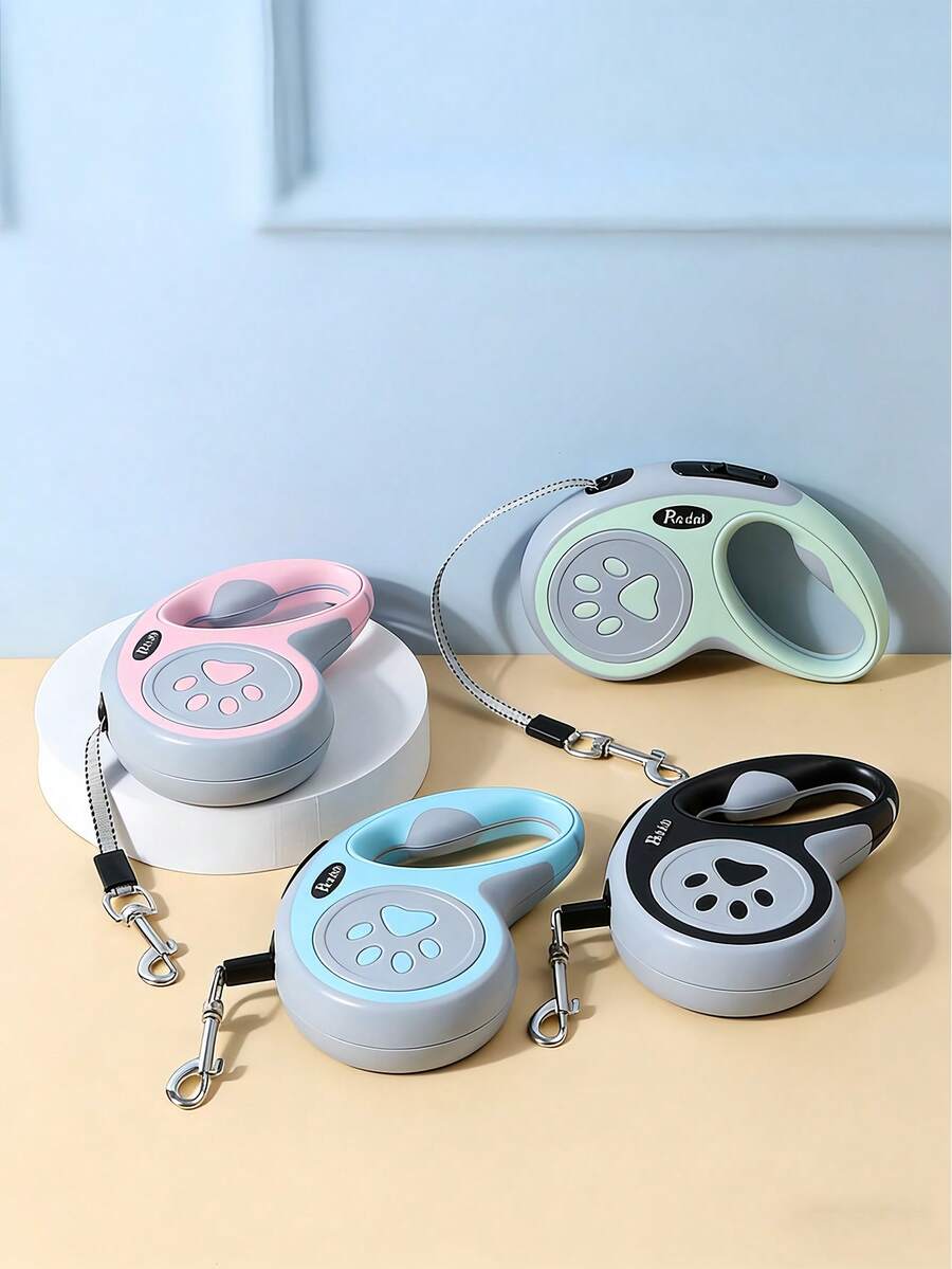 3 Meters/5m Retractable Adjustable Pet Leash Nylon Rope Leash Easy To Manage Suitable For Medium And Small Dogs Walking Dog Supplies Puppy Dog Toys Pet Accessories Cat Valentine's Day