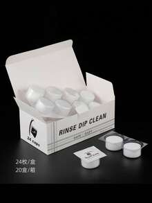 HMQ beauty 24pcs Disposable Tattoo Needle Foam Rinsing Cups, Plastic Ink Pigment Cleaning Caps, Tattoo Cleaning Supplies - Multicolor - View 12