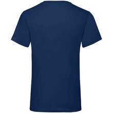 Fruit Of The Loom Mens Value V Neck T-Shirt - Navy - View 2