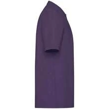 Fruit Of The Loom Mens Pique Polo Shirt - Purple - View 3
