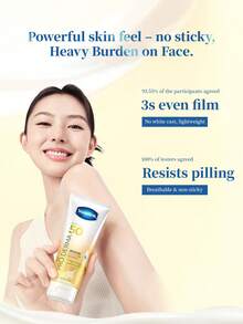 Vaseline 1pc  High Protection Sunscreen Serum Lotion SPF 50 PA++++, Sheer & Oil-Free, With Hyaluronic Acid & 10X Pro Serum Essence, 60ml - White 1pc - View 5