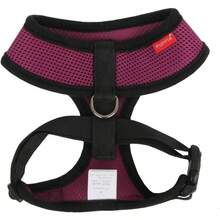 Authentic Puppia Soft Dog Harness, Red - Medium - Purple - View 2