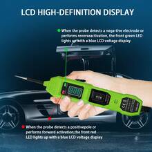 Professional CNBJ-823 Digital Circuit Tester 3.5V~36V DC Vehicle Circuit Fault Detector Polarity Continuity Ground Short Circuit Tester Automotive Repair Test Probe - one-size - View 6