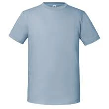 Fruit Of The Loom Mens Ringspun Premium T-Shirt - Mineral Blue - View 1