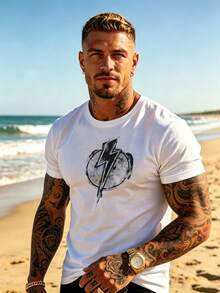 Men T-Shirts - White - View 2