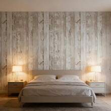 1 Roll Beige Wood Grain Vinyl Wallpaper, Self-Adhesive, Peel And Stick, Wall Decor, Easy To Install, Suitable For Home Decor And Room Renovation - Wood Grain - View 6