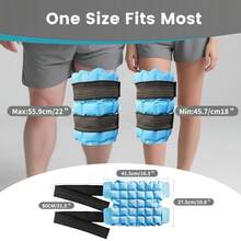 Reusable Big Ice Pack Cold Hot Compress Self-Absorbing Water Back Pad For Leg Knee Arm Joint Muscle Reusable Cold Packs - 1 Piece - View 5