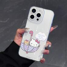 SANRIOスマホケース - サンリオスマホケース TPU透明シリコン作る ハローキティ 新入荷 ハイエンド かわいい エレガント インスタYINGえ  17/17 Pro/17 Pro Max/17 Air/16/15/14/13/12シリーズ対応 - クリア - チェックする 3