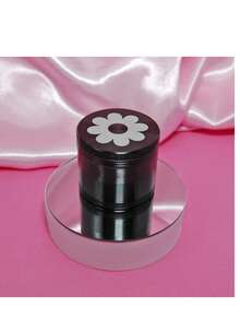 1PC, New Japanese Style 50MM Minimalist Flower Herb Grinder, Zinc Alloy Metal 4-Layer Fine Grinder, Portable Herb Crusher, Suitable For Hand-Rolled Smokers! - View 9