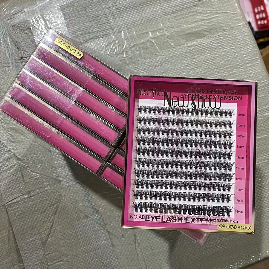 Kit Of 12 Eyelash Clusters 0.07dD 9-14MIX New Show - 40P - View 1