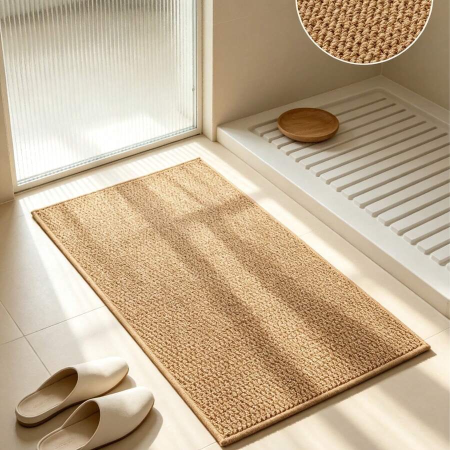Thảm hình quả dứa giả sợi sisal, kiểu dáng tối giản, thảm chùi chân, thảm nhỏ, thảm chào đón, thảm trải sàn, thảm lót sàn ngoài trời, thảm nhà bếp, trang trí nhà cửa, thảm cửa trước, thảm trải sàn nhỏ, thảm ngoài trời, trang trí nhà cửa, thảm trải sàn, thảm sân vườn, thảm có thể giặt được. - Nhiều màu - Xem 1