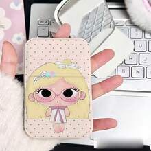 Big Eye Girl Mirror Cute Peripheral Folding Mirror Makeup Mirror Student Abstract Desktop Portable Carry-On Vanity Mirror - Multicolor - View 10