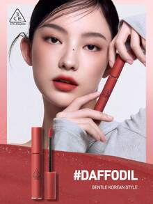 3CE Liquid Lipstick, Lip Gloss & Lip Mud, Long-Lasting Creamy Texture, Fits All Skin Tones, Moisturizing And Non-Sticky, Creates Flawless Everyday Lip Makeup, Ideal Christmas And Birthday Gifts For Women 4g/0.14oz - #Daffodil - View 10