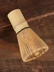 Handmade Bamboo Matcha Whisk, Natural Tea Stirrer, Traditional Japanese Matcha Tea Ceremony Accessory Set - Eighty Years Old - View 4