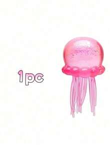 Ny Jelly Squeeze Glitter Jellyfish mjuk gummileksak, ultrastark klämbar sensorisk stresslindrande leksak, högkvalitativt mjukt elastiskt hållbart geléliknande transparent material, kontorsavkoppling, squishy sak. Examenspresent, present till kvinnliga och manliga vänner, denna stresslindrande leksak kan hjälpa dig att minska stress i vardagen, lämplig för spel och festfavoriter, även som present eller festfavorit - Multifärgad - Visa 10
