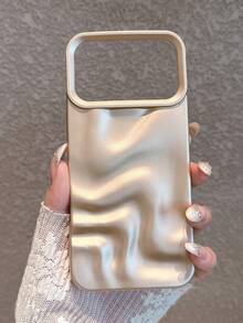Casing Ponsel Motif Gelombang 3D Emas Matte Kompatibel dengan iPhone 17 Pro Max/17 Pro/17/16 Pro Max/16/16 Pro/16 Plus/15/15 Pro Max/15 Pro/15 Plus/11/12/13/14 Pro Max/12 Pro/12 Pro Max/13 Pro/13 Pro Max/14 Pro/14 Pro Max/14 Plus Soft Shell - emas mewah - View 4