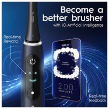 Oral-B IO 8 Black Electric Toothbrush Limited Edition - Black - View 4